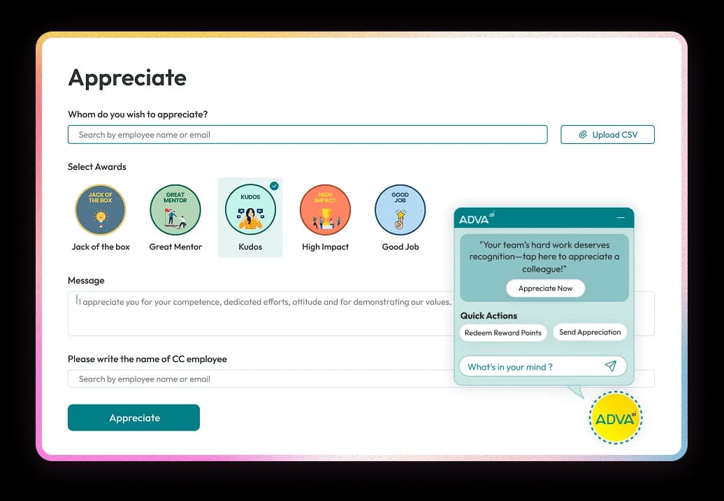 AI insights on recognition impact