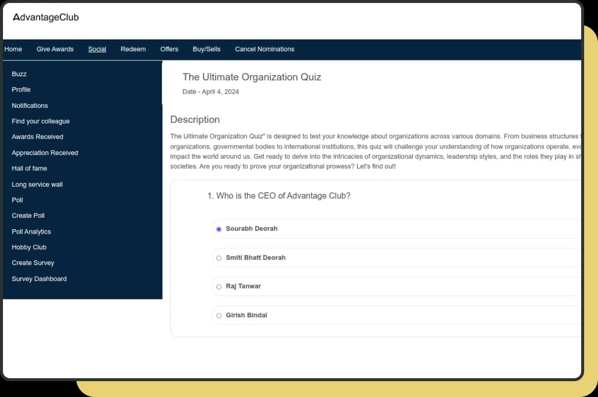 Interactive Quizzes