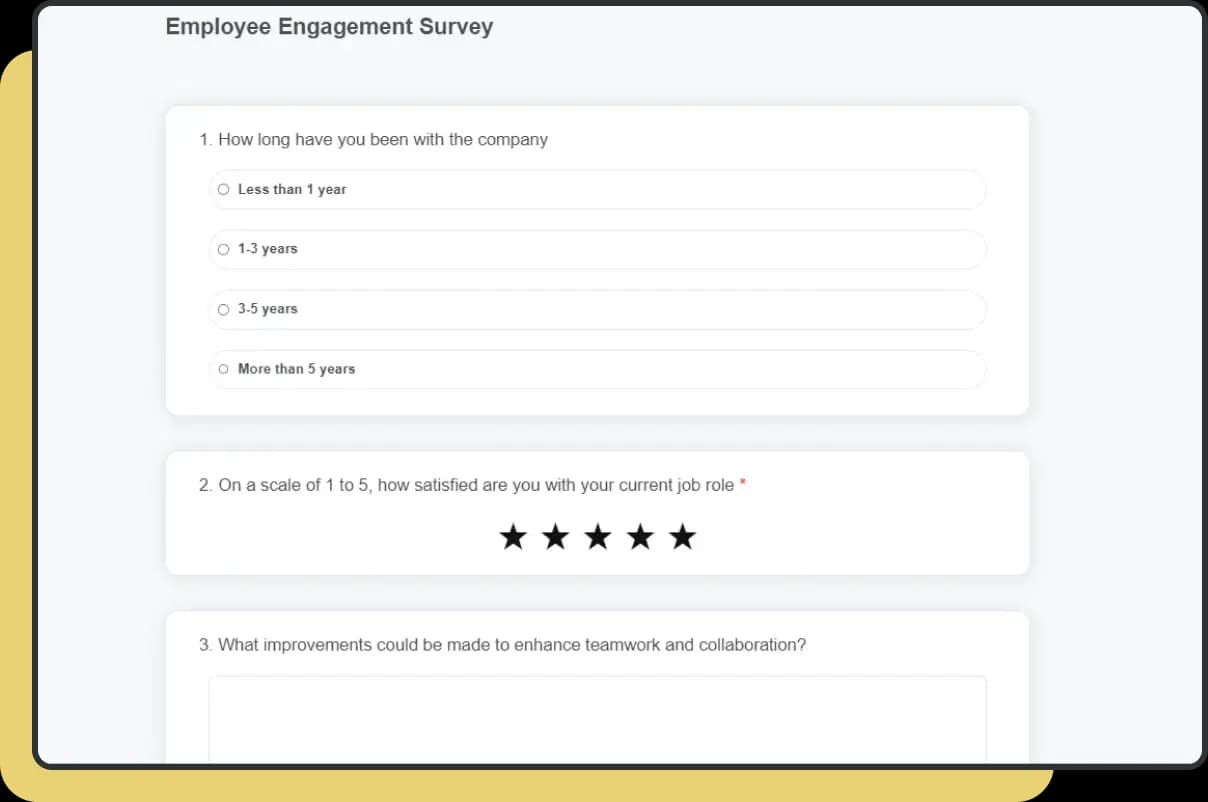 Employee Engagement Survey