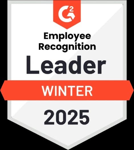 G2 Employee Recognition Leader Winter 2025