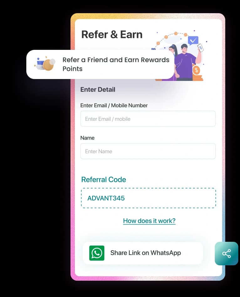 Advantage Referral Incentive Compensation Platform